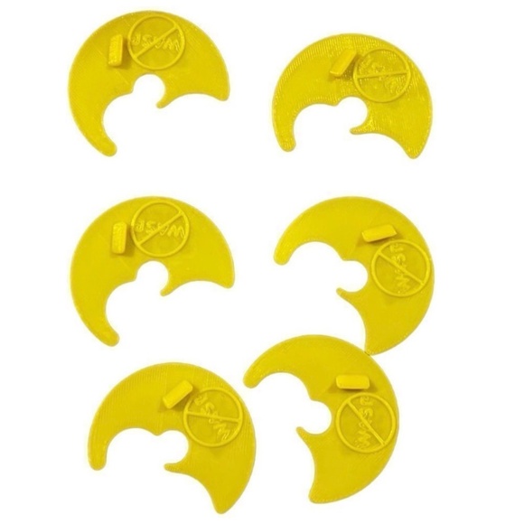 Bug guard can lids Set of 6, 3D Printed handcrafted - Picture 8 of 8